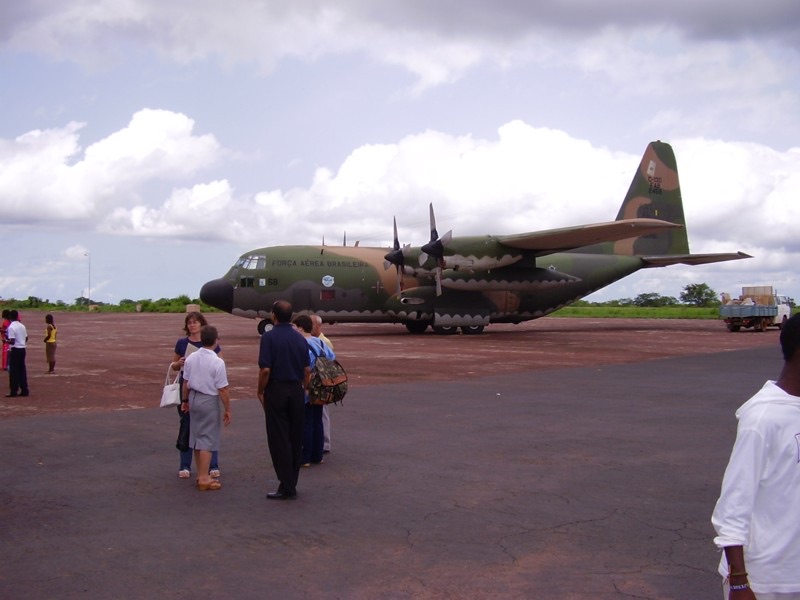Photo 13. Adas and Sam flew back to Brazil on this plane.