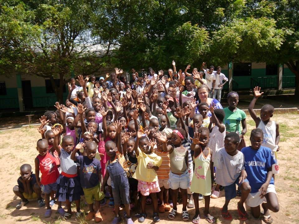 Photo 18. Some of the orphans in the new campus.