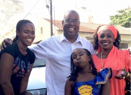 Figure 8: Dr. Faye had a beautiful wife and three children, including two daughters, 24 and 13 years old, and a 17-year-old son. His son was not in the photo.