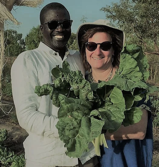 Nicole and her husband Mamadou.